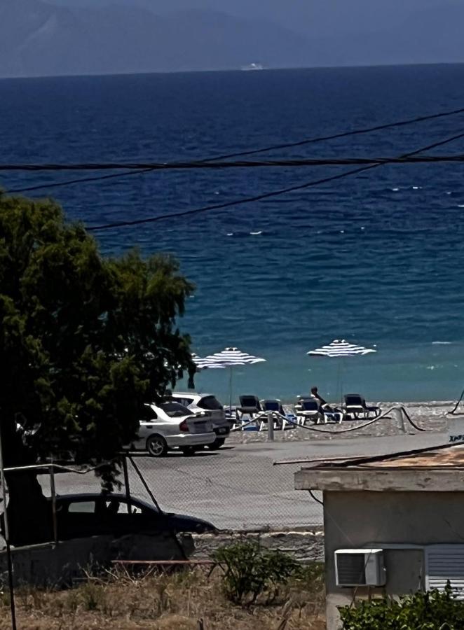 Odyssea Top View & Hot Jacuzzi Front Beach Kremastí Buitenkant foto